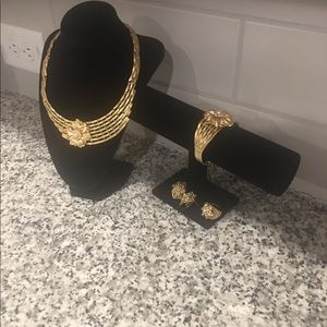 New Gold Filled Necklace set
